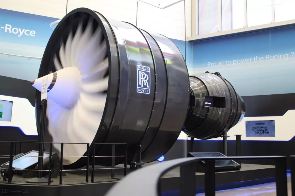 Rolls-Royce in aerospace technology